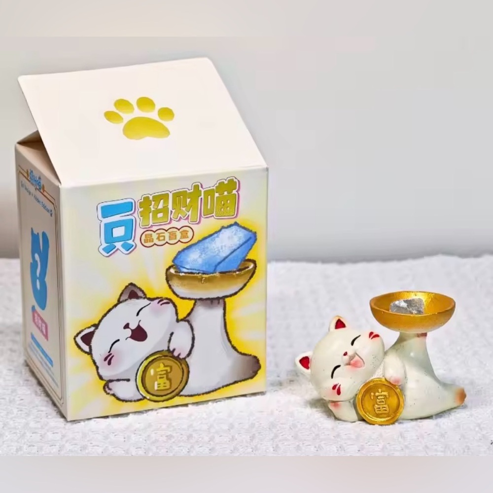 🆕 Maneki Neko Crystal Blind Box